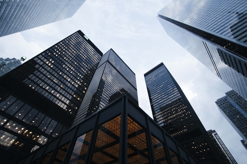 Modern office building